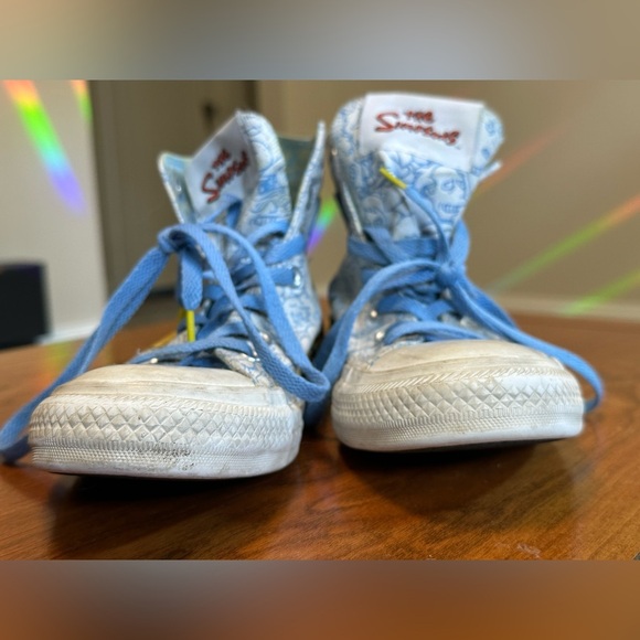 Converse Chuck Taylor The Simpsons Bart High Top 2013 Men’s 6 Women’s 8 Rare - Picture 8 of 10